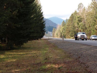 Grants Pass section of I5, looking South