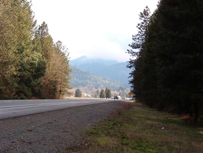 Grants Pass section of I5, looking North