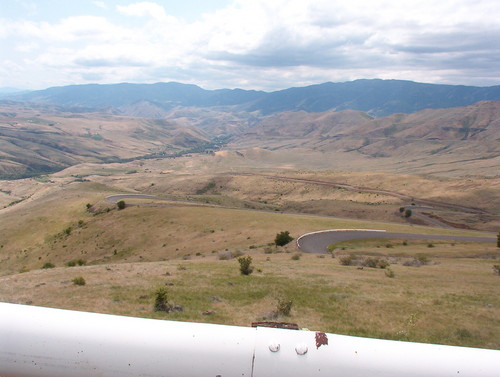 View down the White Bird valley