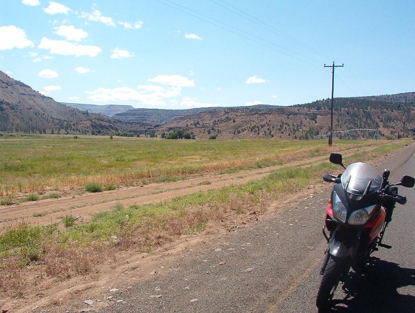 Farmland East of Kimberly, Oregon