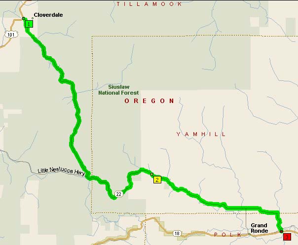 Overview Map of Oregon 22