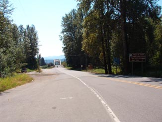 The north end of FS25 / WA SR 131