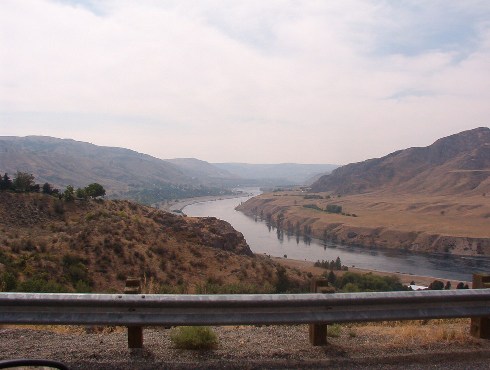 View of the Columbia from Manila Creek Road