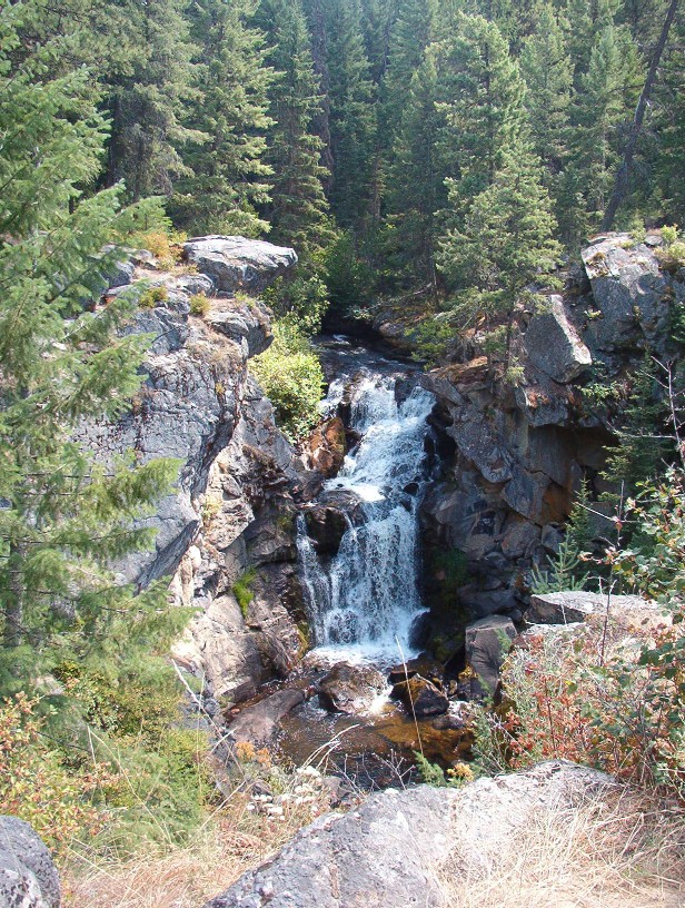 Crystal Falls, east of Colville