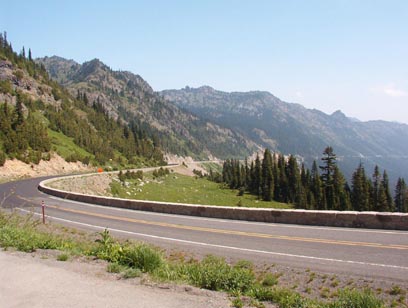 View of Chinook Pass