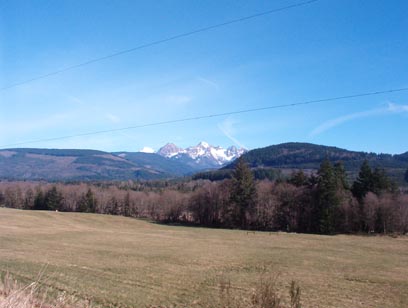 Mt. Baker in the distance